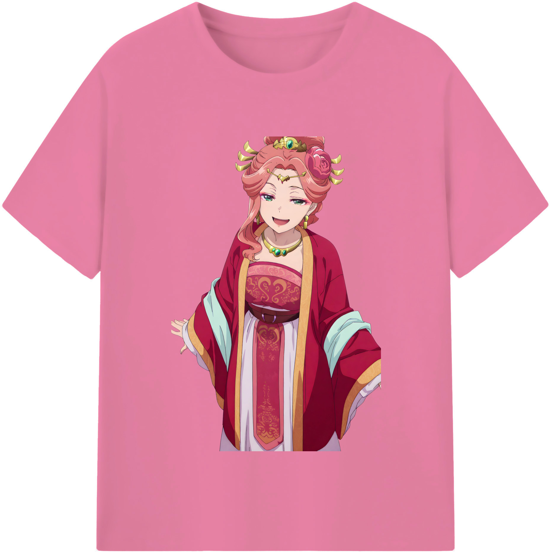 （画像用） 薬屋のひとりごと The Apothecary Diaries 綿100％半袖Tシャツ（フロントプリント）